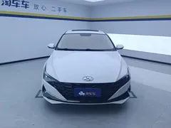 2022 Hyundai Elantra 1.5L CVT GLX Elite, белый — фото 2
