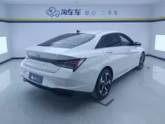 2022 Hyundai Elantra 1.5L CVT GLX Elite, белый — фото 3