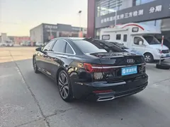 2022 Audi A6L 45 TFSI quattro, чёрный — фото 4