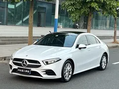 2022 Mercedes-Benz A-Class A 200 L Sport Sedan Fashion, белый — фото 1