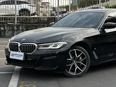 2021 BMW 5 Series 530Li Premium M Sport Package, чёрный — фото 4
