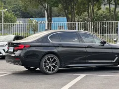 2021 BMW 5 Series 530Li Premium M Sport Package, чёрный — фото 8