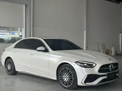 2022 Mercedes-Benz C-Class C 200 L Sport, белый — фото 12