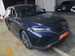 2023 Toyota Harrier Hybrid 2.5L CVT 2WD Luxury, синий — фото 4