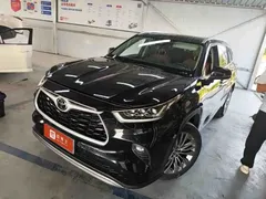 2022 Toyota Highlander 380T 4WD Premium 7-seat, чёрный — фото 1