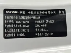 2021 Haval M6 PLUS 1.5T MT Luxury, белый — фото 19