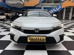 2022 Honda Civic 180TURBO CVT Shangdong, белый — фото 2