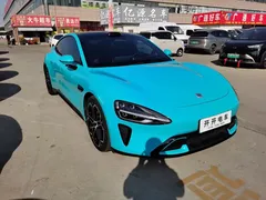 2024 Xiaomi SU7 4WD Long Range Advanced ADAS Max, синий — фото 3