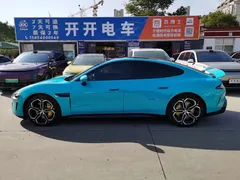 2024 Xiaomi SU7 4WD Long Range Advanced ADAS Max, синий — фото 4