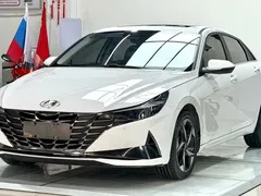 2021 Hyundai Elantra 1.5L CVT GLX Elite, белый — фото 1