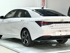2021 Hyundai Elantra 1.5L CVT GLX Elite, белый — фото 4