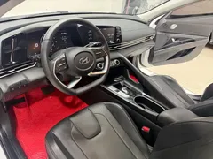 2021 Hyundai Elantra 1.5L CVT GLX Elite, белый — фото 12