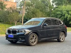 2021 BMW X3, чёрный — фото 1
