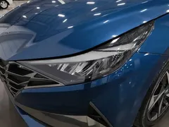 2021 Hyundai Elantra 1.5L CVT GLX Elite, синий — фото 7