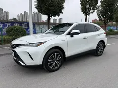 2023 Toyota Harrier Hybrid 2.5L CVT 2WD Luxury, белый — фото 1