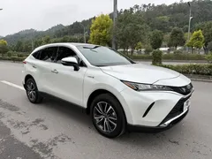 2023 Toyota Harrier Hybrid 2.5L CVT 2WD Luxury, белый — фото 3