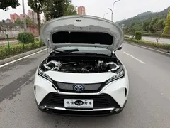 2023 Toyota Harrier Hybrid 2.5L CVT 2WD Luxury, белый — фото 8