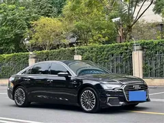 2022 Audi A6L 55 TFSI e quattro PHEV, чёрный — фото 2
