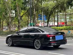 2022 Audi A6L 55 TFSI e quattro PHEV, чёрный — фото 3