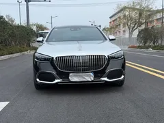 2021 Mercedes-Benz Maybach S-Class S 480 4MATIC, чёрный — фото 2