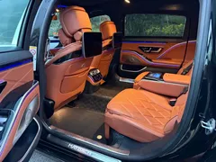2021 Mercedes-Benz Maybach S-Class S 480 4MATIC, чёрный — фото 7