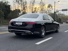 2021 Mercedes-Benz Maybach S-Class S 480 4MATIC, чёрный — фото 18
