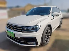 2021 Volkswagen Tiguan L 330TSI AT 2WD R-Line, белый — фото 1