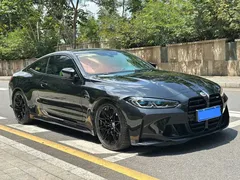 2023 BMW M4 Coupe, чёрный — фото 3