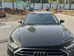 2021 Audi A8L 50 TFSI quattro Luxury, белый — фото 1
