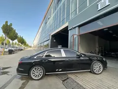 2021 Audi A8L 50 TFSI quattro Luxury, белый — фото 4