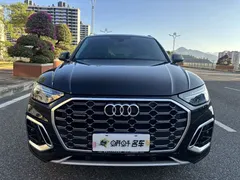 2022 Audi Q5L 45T Luxury Dynamic, чёрный — фото 2
