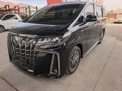 2023 Toyota Alphard 2.5L Hybrid Premium Gold, чёрный — фото 1