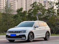 2021 Volkswagen Tiguan L 330TSI AT 2WD R-Line, белый — фото 1