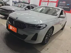 2021 BMW 6 Series GT 630i M Sport Grand Tourer, белый — фото 1