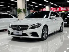 2021 Mercedes-Benz C-Class C 200 L Fashion Sport, белый — фото 1