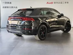2022 Audi Q8 55 TFSI Luxury Dynamic, чёрный — фото 4