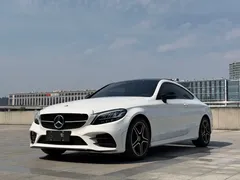 2022 Mercedes-Benz C-Class C 260 Coupe, белый — фото 1