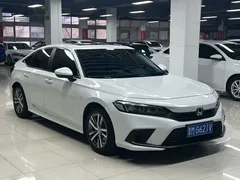2022 Honda Civic 180TURBO CVT, белый — фото 3