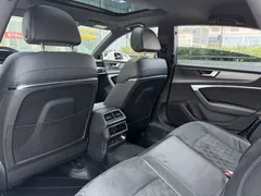 2022 Audi A7L 45 TFSI quattro S-line, белый — фото 7