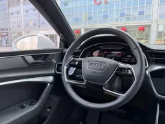 2022 Audi A7L 45 TFSI quattro S-line, белый — фото 8