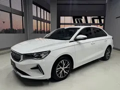 2022 Geely Emgrand 4th Gen 1.5L CVT Luxury, белый — фото 1