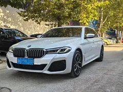 2022 BMW 5 Series 530Li M Sport Package, белый — фото 1