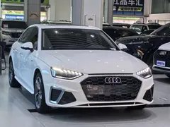 2020 Audi A4L 40 TFSI Luxury Dynamic, белый — фото 3