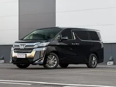 2021 Toyota Alphard Hybrid 2.5L Premium, чёрный — фото 1