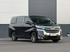 2021 Toyota Alphard Hybrid 2.5L Premium, чёрный — фото 3