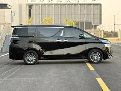2021 Toyota Alphard Hybrid 2.5L Premium, чёрный — фото 4