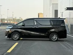 2021 Toyota Alphard Hybrid 2.5L Premium, чёрный — фото 5