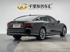 2021 Lexus LS 500h Excellence, чёрный — фото 4