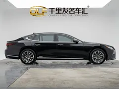 2021 Lexus LS 500h Excellence, чёрный — фото 7