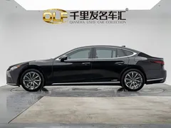 2021 Lexus LS 500h Excellence, чёрный — фото 8